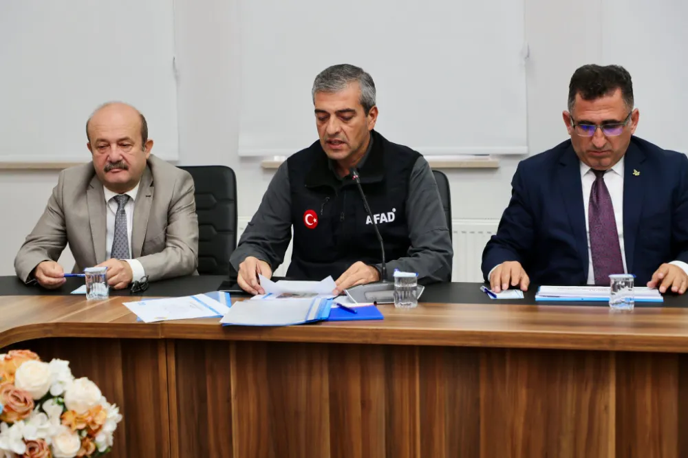 İL AFET PLANI TEST EDİLDİ!